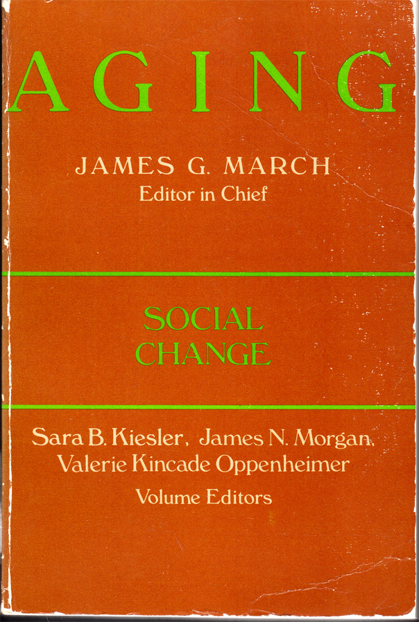Aging: Social Change. ISBN is 9780120400225 / 0120400227