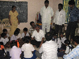Andhra Pradesh government officials visit one of our pilot sites in rural India
