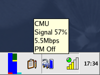 kwirelessmonitor tooltip