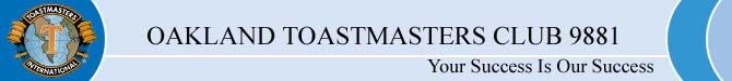 Oakland Toastmasters
