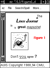 A Sample ez Window