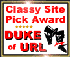 Duke of URL Award