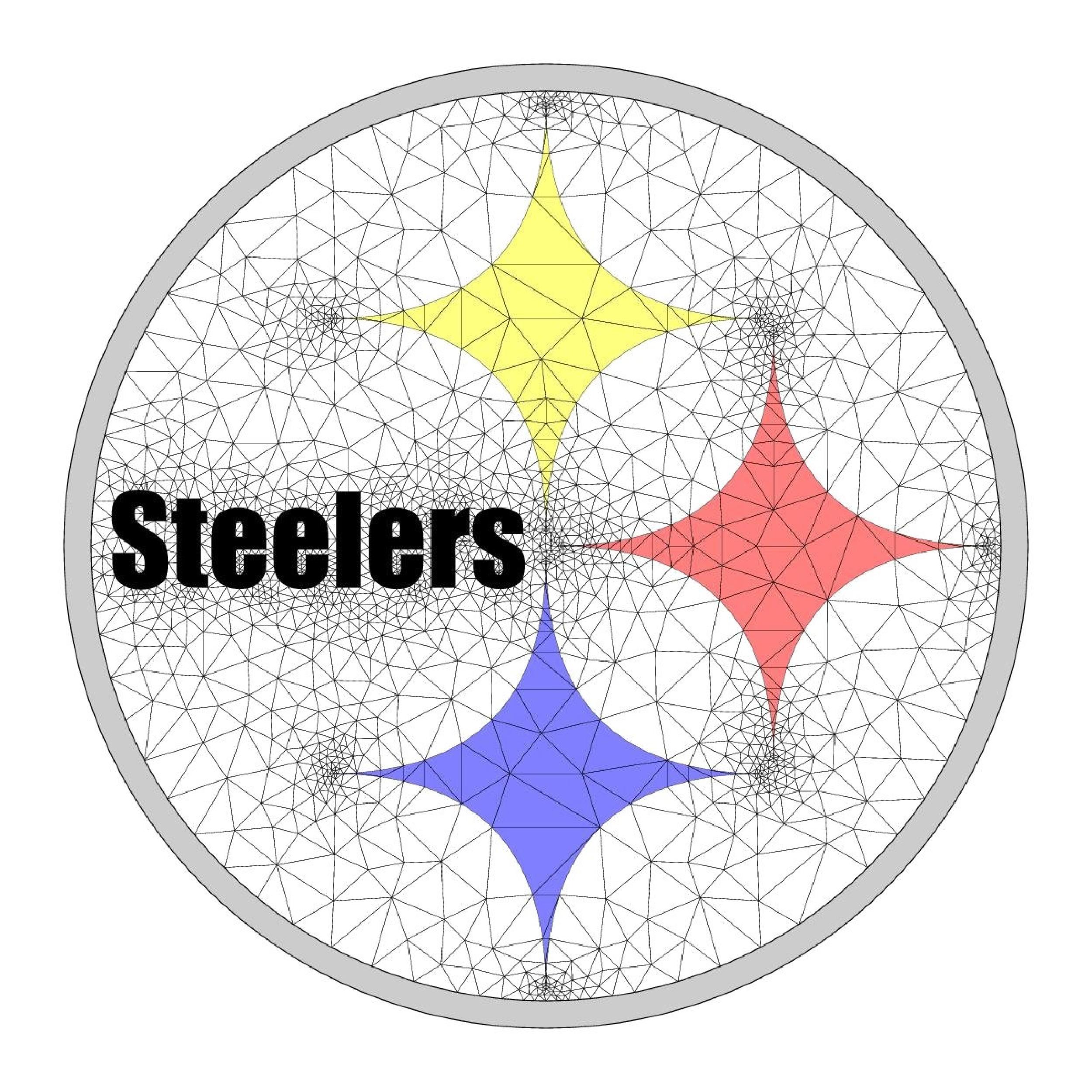 triangulated steelers logo