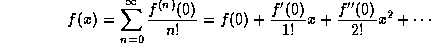 Maclaurin Series