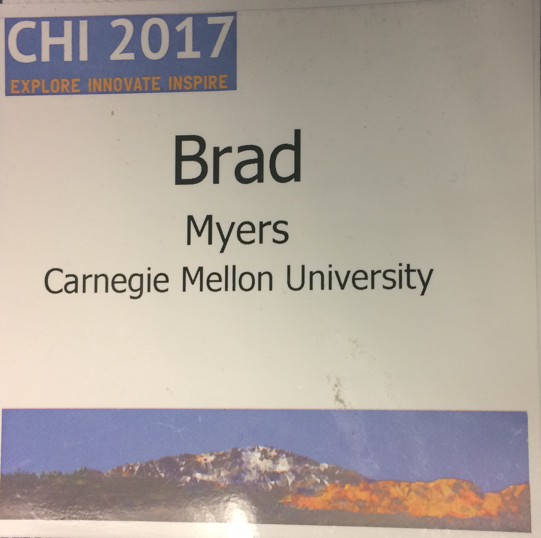 CHI'2017 badge