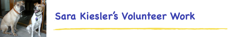Sara Kiesler's Volunteering