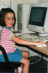 Photo of one of many children who have tested the Reading Tutor