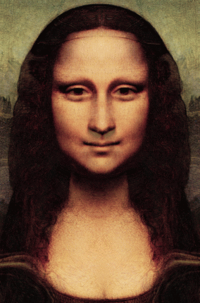 Two resolutions of Mona Lisa Mona Lisa reflection