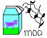 [Purple cow]