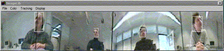Detected faces in a Panoramic View