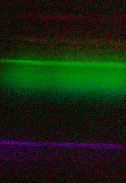 (11b) green tube spectrum
