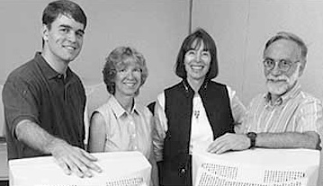 Internet Paradox Revisited team: Jonathon Cummings, Vicki Helgeson, Sara Kiesler, Robert Kraut. Not pictured, Bonka Boneva and Anne Crawford.