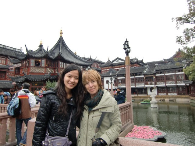 Ruogu Kang and Sara Kiesler in Shanghai for ACM Conference on Computer Supported Cooperative Work (CSCW)