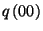 $q\left(00\right)$