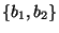 $ \{b_1,b_2\}$