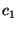 $\displaystyle c_1$