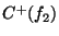 $ C^+(f_2)$