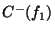 $ C^-(f_1)$