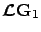 $\mbox{{\boldmath {${\cal L}$}}}
\mathbf{G}_1$