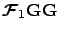 $\mbox{{\boldmath {${\cal F}$}}}_1
\mathbf{G} \mathbf{G}$
