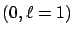 $(0,\ell=1)$