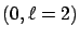 $(0, \ell=2)$