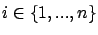 $i\in\{1,...,n\}$