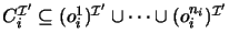 $C_i^{\mathcal{I}'} \subseteq (o_i^1)^{\mathcal{I}'} \cup \dots \cup
(o_i^{n_i})^{\mathcal{I}'}$