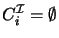 $C_i^\mathcal{I}= \emptyset$