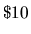 $\$10$
