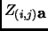 $Z_{(i, j)\mbox{\bf a}}$