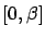 $ [0,\beta]$