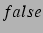 $false$
