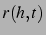 $r(h,t)$