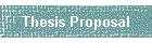 Thesis Proposal