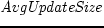 $\displaystyle \mathit{NumClients} \times \mathit{NumAoiObjs} \times
\mathit{AvgUpdateSize} \times \mathit{UpdateFreq}~.
$
