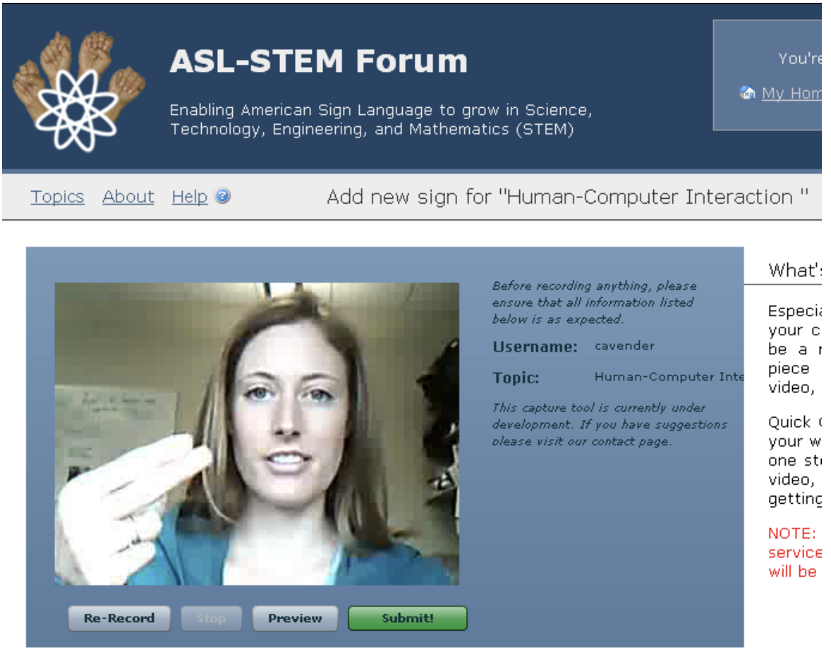 Preview for ASL-STEM Forum: Overcoming Obstacles to Sign Language Growth Through Online Collaboration