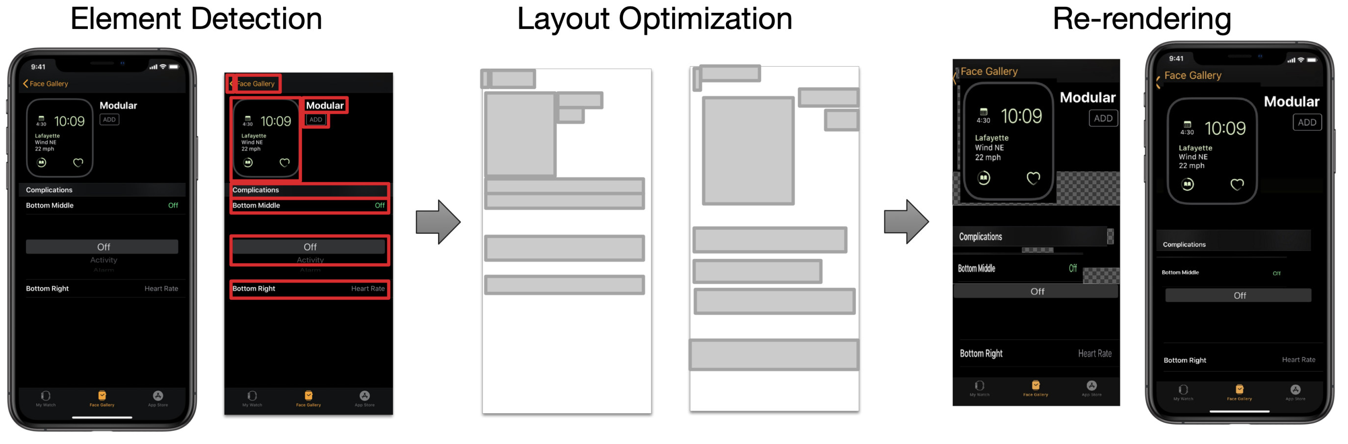 Preview for Reflow: automatically improving touch interactions in mobile applications through pixel-based refinements
