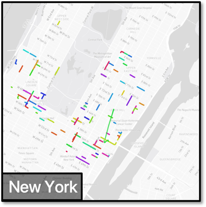 New York 4D driving log.