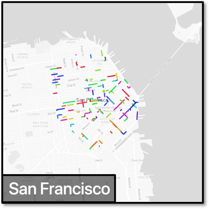 San Francisco 4D driving log.