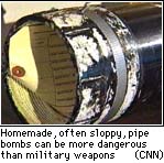 homemade pipe bomb