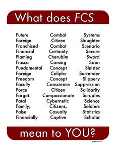 FCS poster