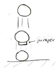 jumping ball sketch