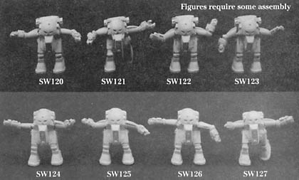 West End Games - Star Wars: The Roleplaying Game Miniatures (Vehicles)  (1988-99)