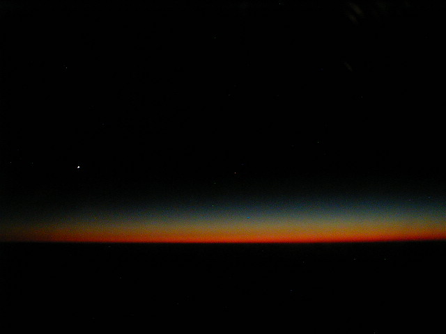 Twilight from the air
